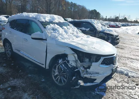 2021 Acura Rdx Technology Package from USA, damaged, VIN 5J8TC2H52ML041719